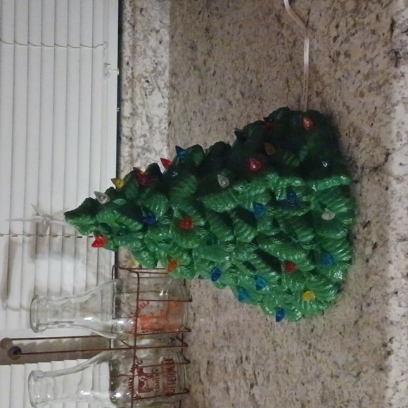 Vintage ceramic Christmas tree Christmas decor - Picture 9 of 10